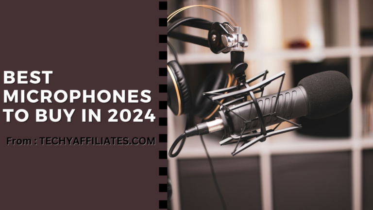 2024’s Best Microphones For Pc