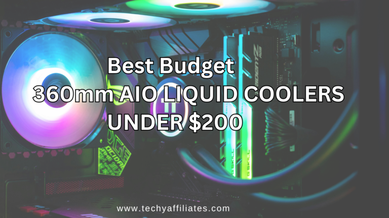 Best Budget 360mm AIO Liquid Coolers Under $200