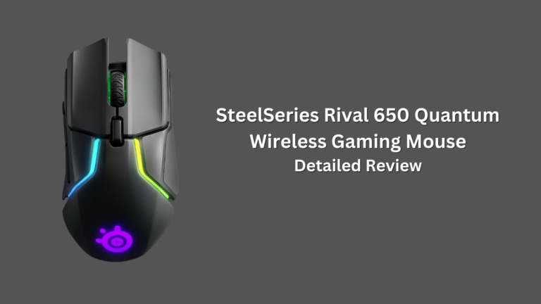 SteelSeries Rival 650 Quantum Wireless Gaming Mouse